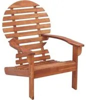 Sedia Adirondack in Legno Massello di Acacia cod mxl 6649