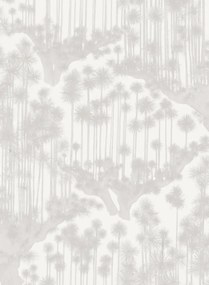 Cole & Son Tapete Japanese Woods - Platinum Grey