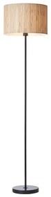 Brilliant - Lampada da terra WIMEA 1xE27/52W/230V nera/beige