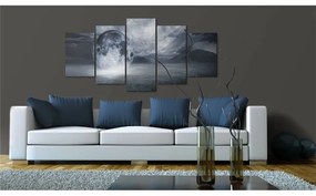 Quadro New planet  Colore Grigio, Dimensioni e Misure 100x50