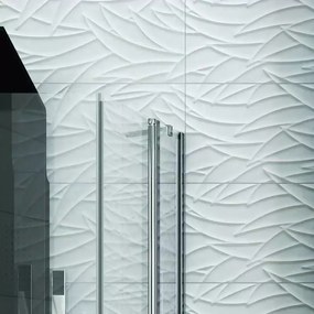 Kamalu - Cabina doccia angolare 70x80 a doppio battente | KPX1000