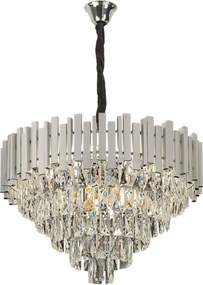 Lampada Cristal G051-CP 50CM Chrome