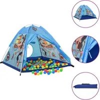 Tenda da Gioco per Bambini Blu 120x120x90 cm