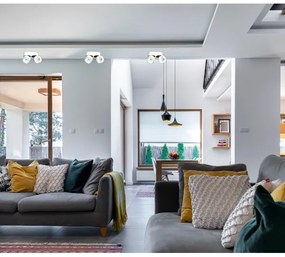 Faretto LED dimmerabile LAHTI MINI 2xLED/9W/230V 3000K CRI 90 bianco