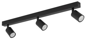 Faretto NEX 3xGU10/10W/230V nero