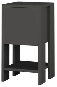 Comodino EMA 55x30 cm antracite