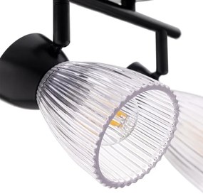 Faretto BEST 2xE14/40W/230V nero