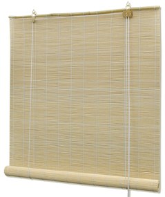 Tende A Rullo İn Bambù Naturale 150x220 Cm /
