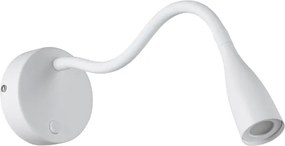 Eglo 901819 - Lampada da parete flessibile a LED OLIVANDINO LED/3,8W/230V bianca