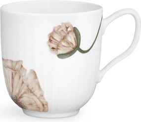 Tazza in porcellana bianca Poppy, 330 ml Hammershøi - Kähler Design