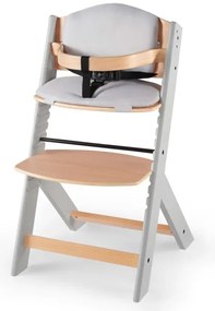 KIDERKRAFT - Sedia da pranzo per bambini con rivestimento ENOCK grigio