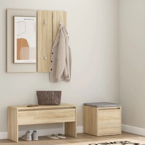 Set Di Mobili Da Corridoio Rovere Sonoma İn Legno Multistrato /