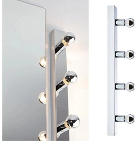 Paulmann 80098 - 4xE14/40W IP44 Lampada per specchio da bagno REGULA 230V cromo