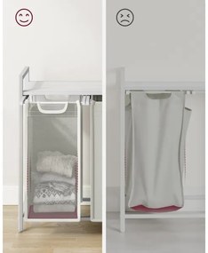 Cesto per il bucato REX bianco