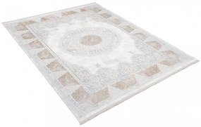 Tappeto vintage di pregio con ornamenti beige Larghezza: 80 cm | Lunghezza: 150 cm