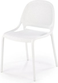 Sedia in plastica K532 in bianco