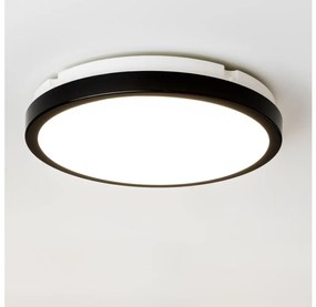 Brilagi - Plafoniera LED da bagno PERA LED/24W/230V diametro 28 cm IP65 nero