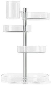 Organizer da bagno in plastica girevole per cosmetici Pirouette - Umbra