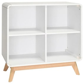 Libreria bianca 75x75 cm Cassie - Støraa