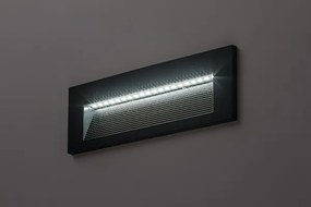 Rabalux 77190 - Applique da parete per esterni KAVALA LED/6W/230V IP65 nera