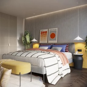 Sollux SL.1325 - Lampadario a sospensione con filo ZUMA 1xE27/15W/230V diametro 30 cm bianco