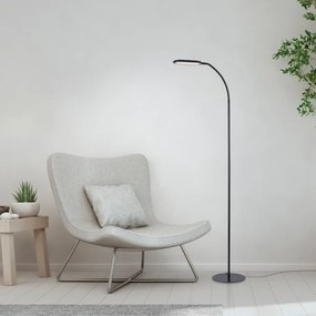 Leuchten Direkt 14406-18 - Lampada da terra dimmerabile a LED KELLY LED/7W/230V