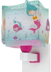 Dalber 63449 - Applique per bambini MERMAIDS 1xE27/60W/230V
