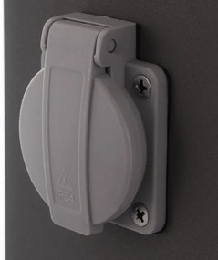 Lampada da esterno con presa GARD 1xE14/60W/230V IP44