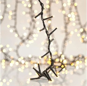 Catena luminosa LED da esterno SNAKE, 800 LED, 19,1 m, IP44, bianco caldo