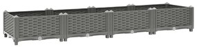 Fioriera Rialzata 160x40x23 Cm İn Polipropilene /