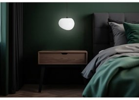 Lampadario a sospensione con filo STONES 1xE27/40W/230V diametro 25 cm