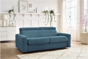 Divano blu allungabile 195 cm Monaco – Bobochic Paris