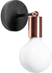 Lampada Da Muro Metallico Rose Gold 392205
