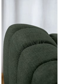 Divano angolare verde scuro (con penisola a sinistra/a U) Shell – Miuform