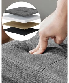 Panca SULTAN grigio scuro