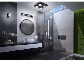 Ledvance-Applique a LED da bagno ORBIS FLAME 3xLED/5,5W/230V IP44 nero