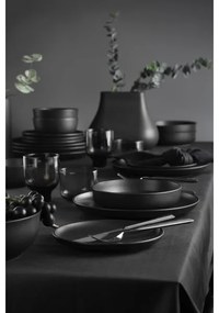 Servizio da tavola 24 pezzi, porcellana nera