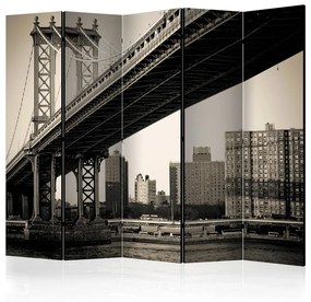 Paravento  Manhattan Bridge, New York II [Room Dividers]  Colore ---, Dimensioni e Misure 225x172