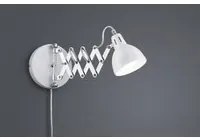 Applique 1x E14 Scissor Bianco Orientabile Trio Lighting