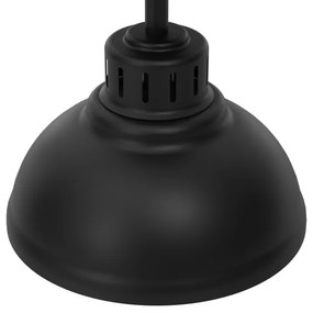 Lampadario a plafone SVEN 1xE27/15W/230V nero/oro