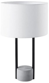 Lampada da tavolo bianca 60cm REMUS Beliani