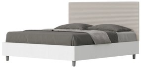 Letto Matrimoniale 160x200 cm con Rete Level Tortora