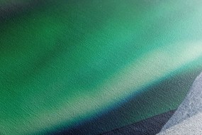 Stampa su tela – Aurora boreale nel cielo