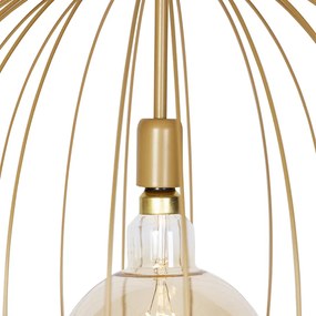 Lampada a sospensione di design oro 60 cm - Wire Dos