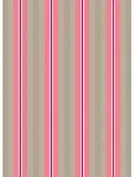 Streifentapete Blurred Lines von Eijffinger - Braun/ Pink
