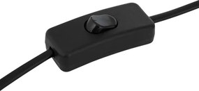 Atmosphera - Lampada da tavolo MONIA 1xE14/60W/230V nero/bianco