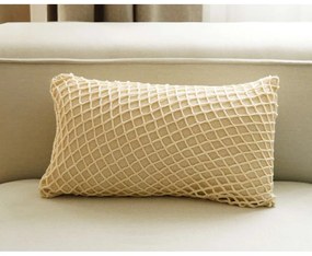 Federa decorativa in cotone 30x50 cm Net – Mioli Decor