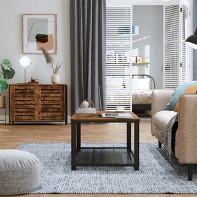 Armadietto con porte scorrevoli FIRA marrone/nero