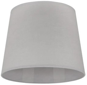 Duolla - Paralume per lampada da tavolo CLASSIC M E27 diametro 24 cm grigio