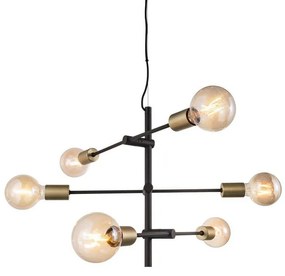 Josefine Lampada a Sospensione Black/Brass - Nordlux